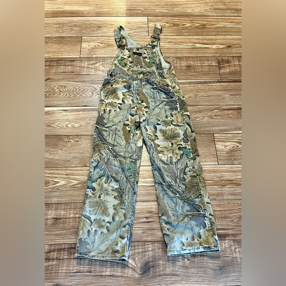 Vintage Boys Liberty Realtree Overalls